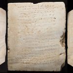 Ten commandments marble slab
