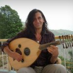 Rama playing the Oud