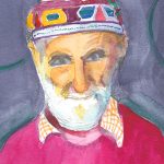 Rashid self-portrait