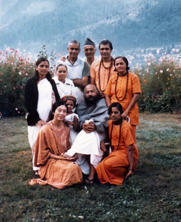 Ma Madhu standing on extreme right, Manali, September 1970