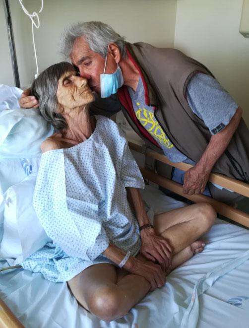 Nartan in hospital