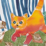 ginger cat by Kusum