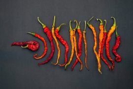 Dried-up chili