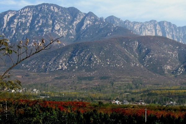 A view of Mount Ta where Sosan lived for a while