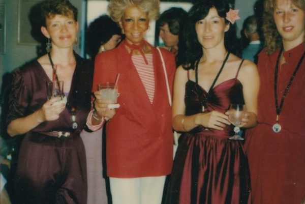 Latifa and Isabel at a function