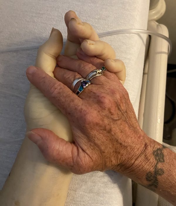 The moment of Death, Tarika Lea with Ma Anand Suraj