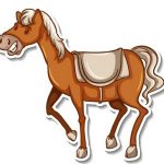 Horse cartoon