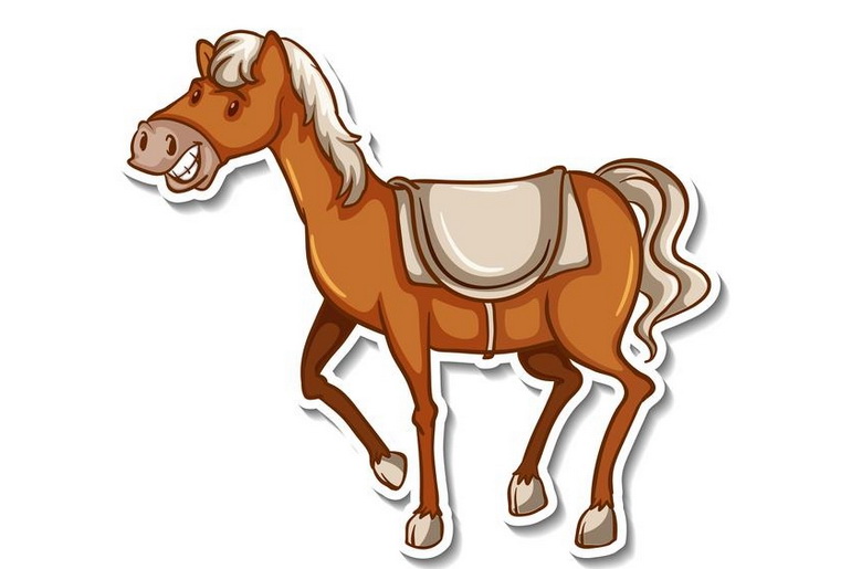 Horse cartoon
