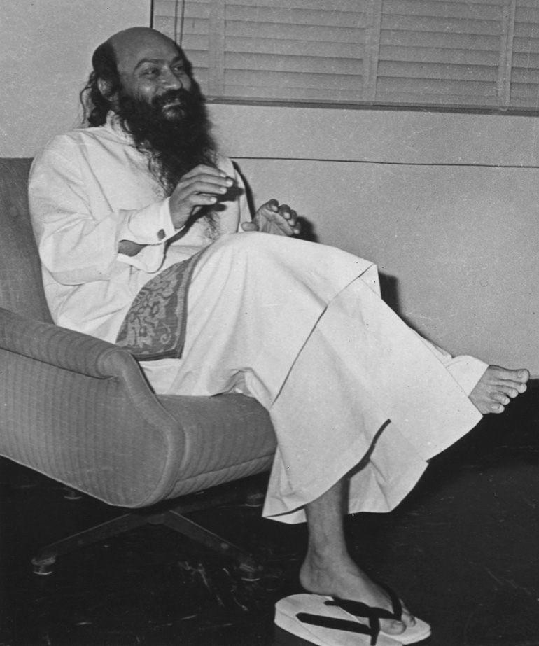 Osho in Woodland
