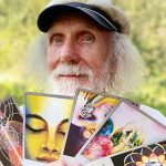 Shivananda holding VBT cards