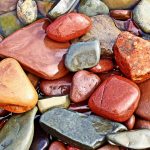 Colourful stones