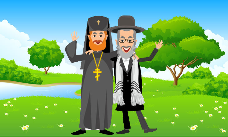 priest and rabbi