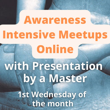 Awareness Intensive Meetups Online with Presentation
