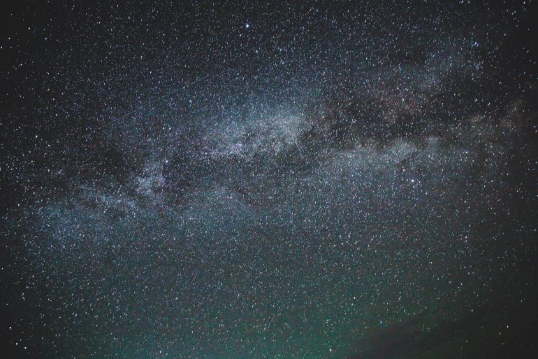 night sky with stars