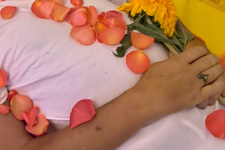 Devagyan's hands
