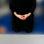 in front of the blank page