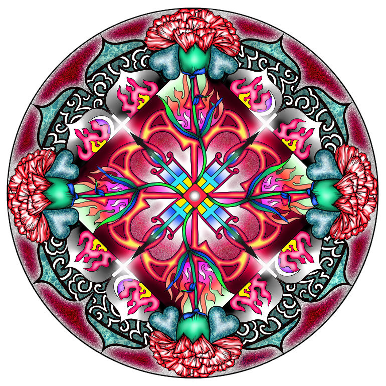 Sagittarius Mandala by Deva Padma