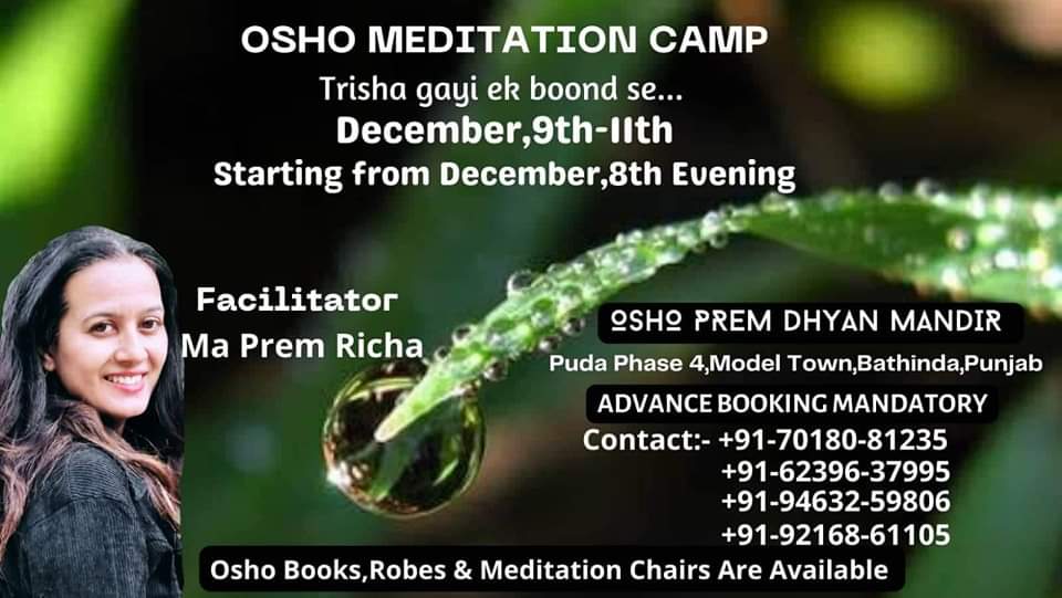 Osho Meditation Camp