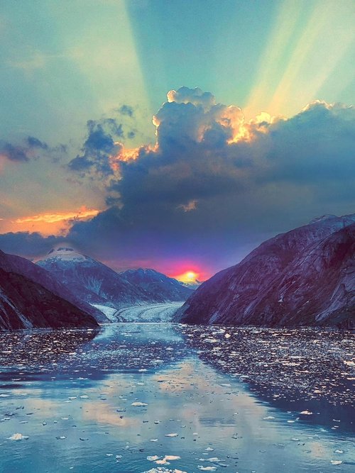 Alaskan+Sunset