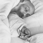 Osho sleeping