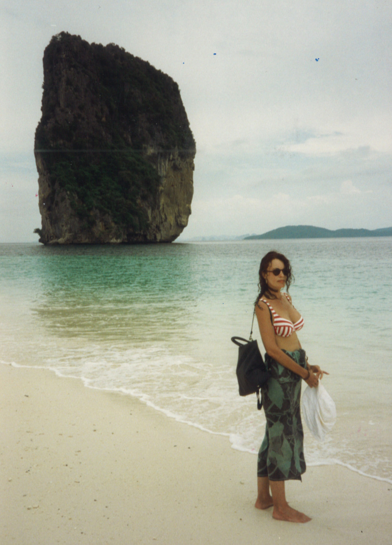 Mystica in Thailand, 1994, at 47 years old