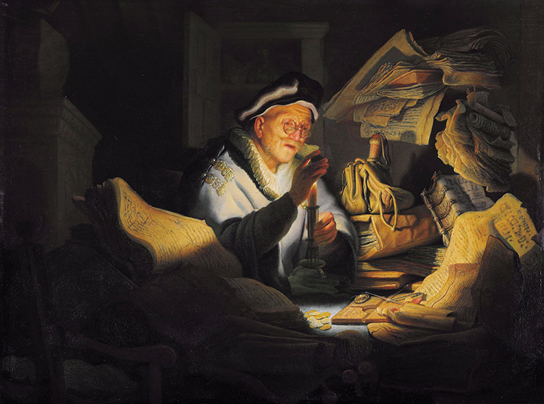 Rembrandt, The Parable of the Rich Fool