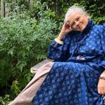 Jivan Kavya in the garden