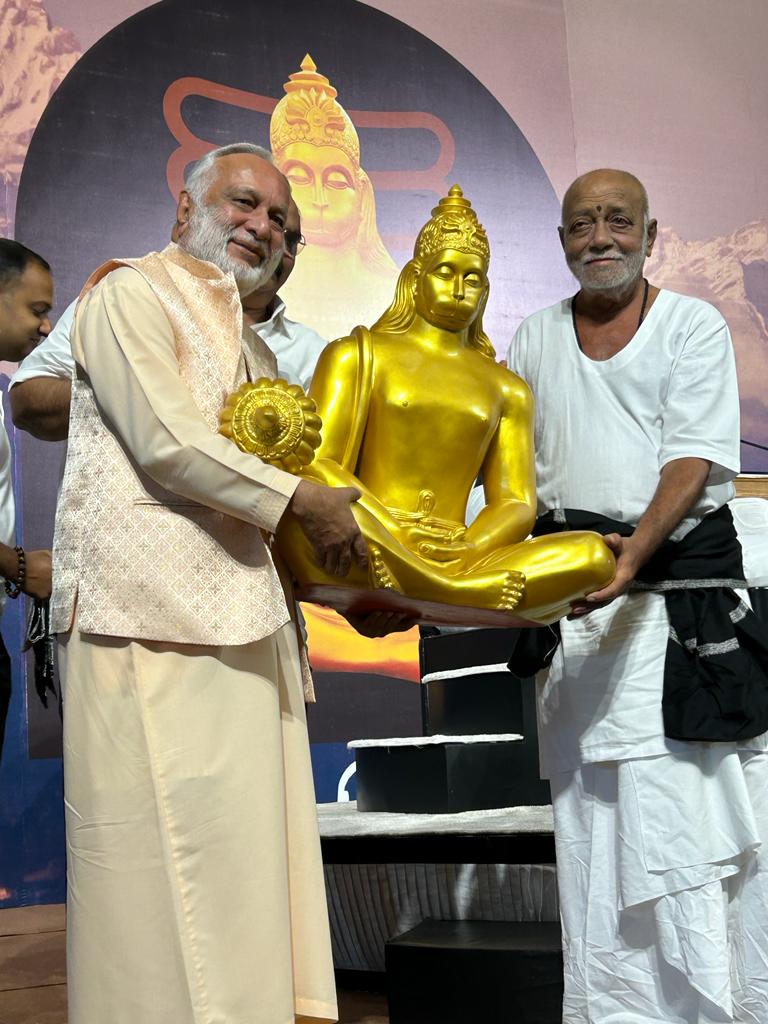 Morari Bapu and Swami Arun