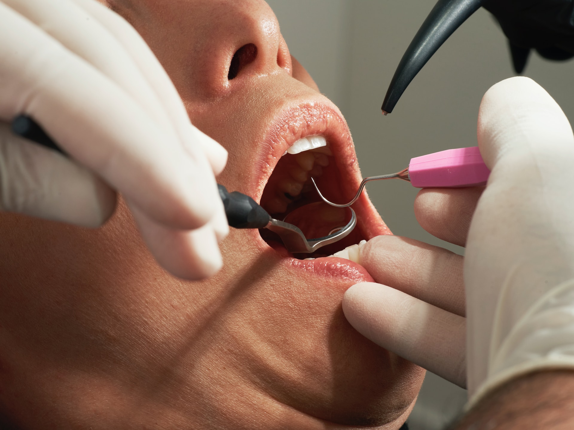 At the dentist's