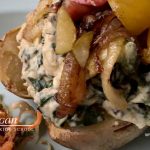 Cheesy baked potatoes