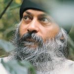 Osho in garden