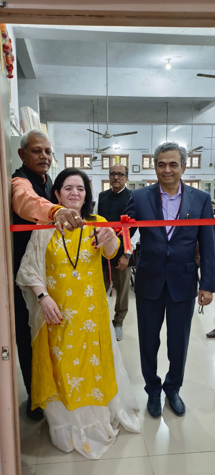 Computer Center ribbon cutting | Osho News