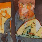 Antique painting by Sudas (detail)