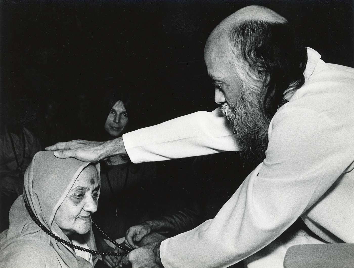 Mataji in darshan