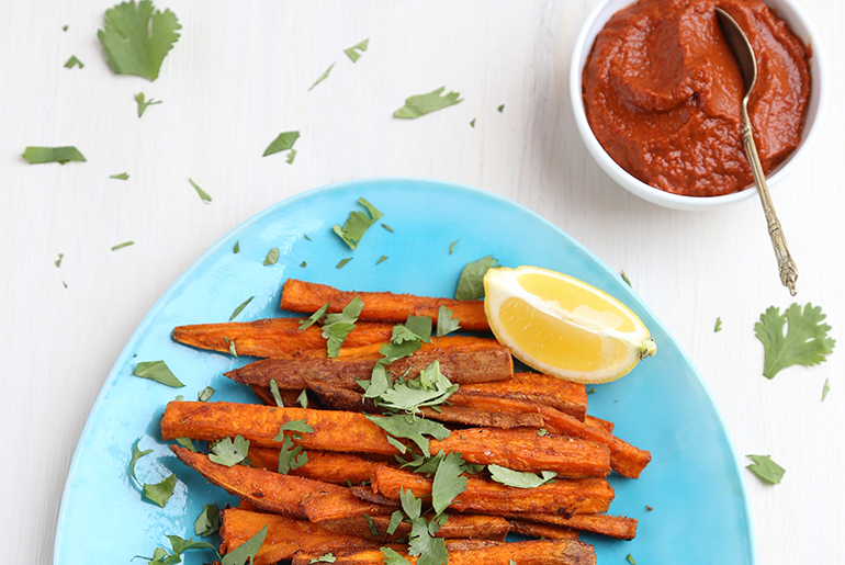 Spiced sweet potato chips in coconut oil | Osho News