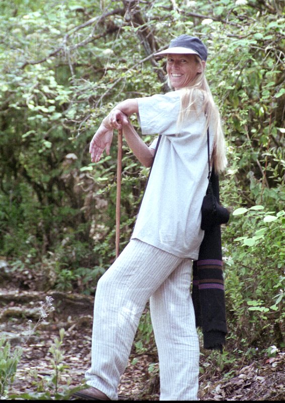 On a hike