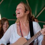 Pratibha with guitar