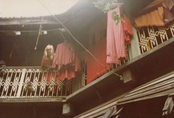 On Convent Street, downtown Poona, Spring 1981