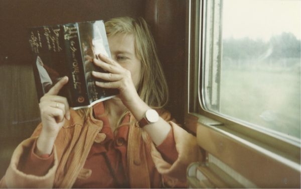 In the train to Rome, August 1981