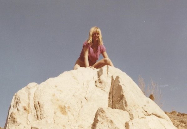 At the river, February 1982