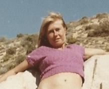 At the river, February 1982