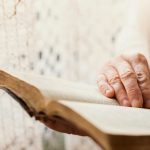Grandmother reading the Bible