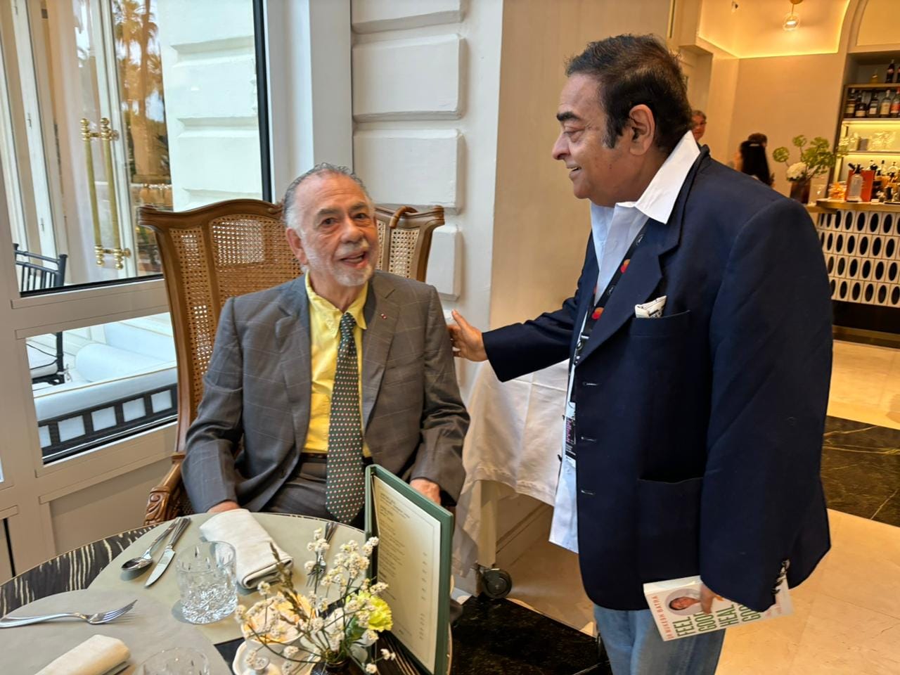 Francis Ford Coppola with Dr Mukesh Batra
