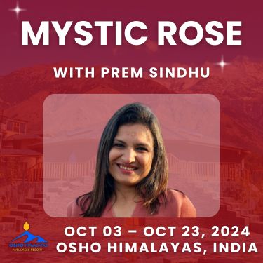 Mystic Rose October with Sindhu 3-23 October 2024