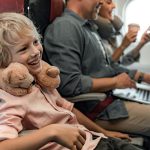 Child in plane