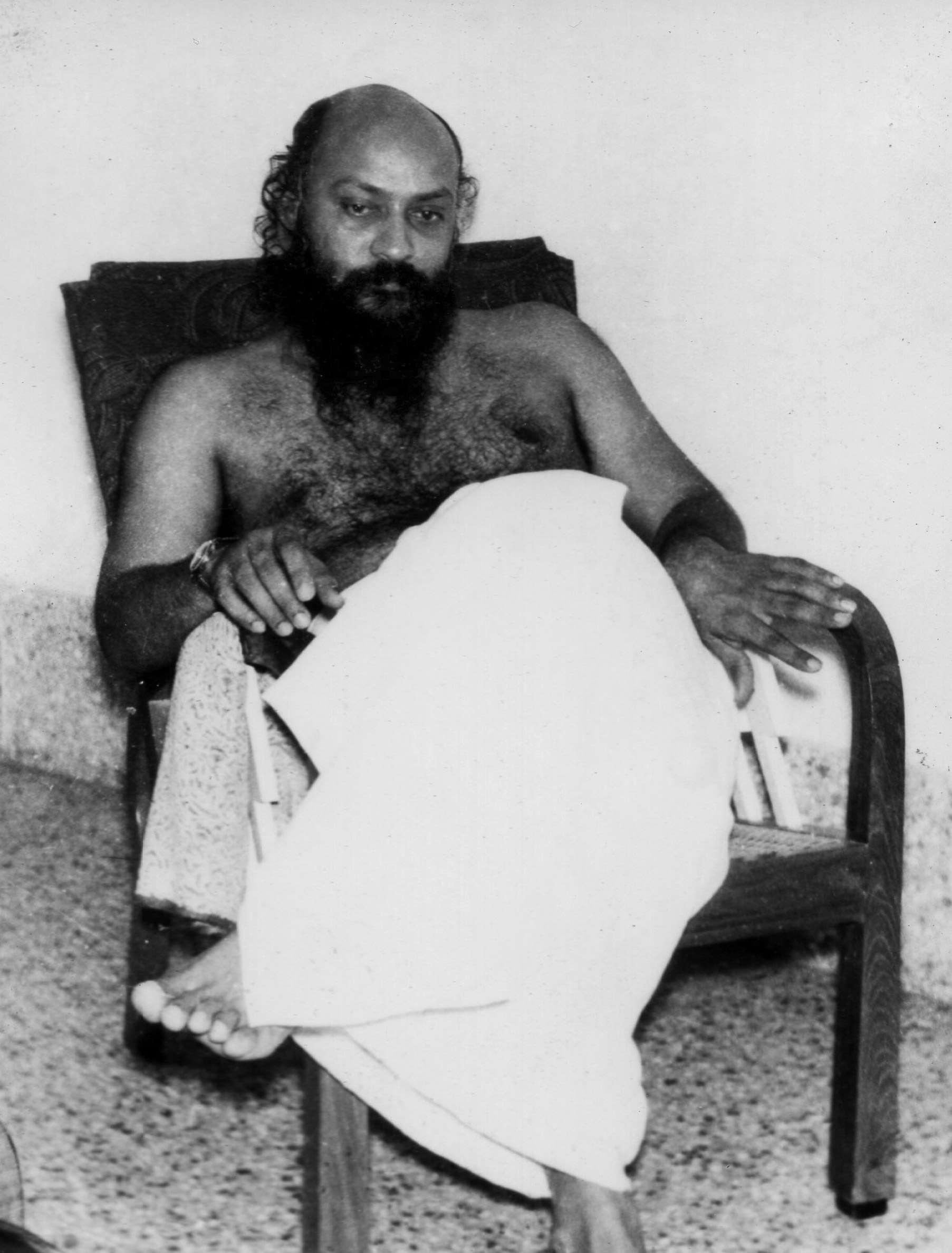 Osho in Dwarka cr Dinubhai
