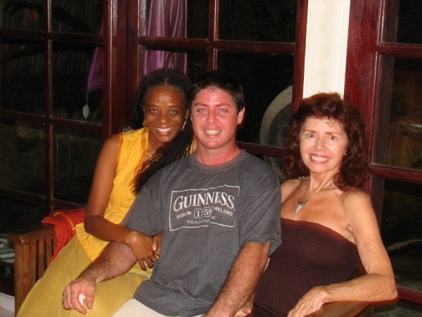 Sohana with Zain and Somadevi, 2007