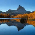 Lago Federa with Becco di Mezzodí
