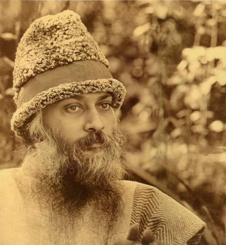 Osho with fur hat