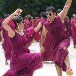 Dancers in Buddha Grove